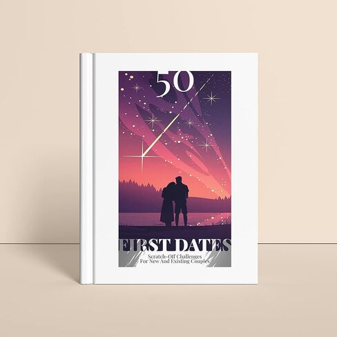 50 First Dates - Scratch Off Dating Book for Couples, 50 Unique Date Ideas, Date Night Couples Gift, Couples Dating Book, Scratch-Off Dates for Couples in Saudi Arabia