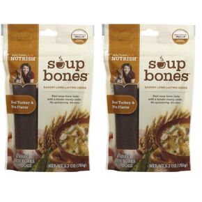 Rachael Ray Nutrish Soup Bones - Real Turkey & Rice - 6.3Oz