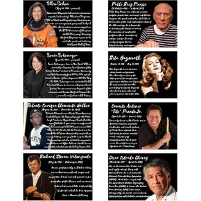 Hispanic Heritage Month Decorations Famous Hispanic Figures Posters Latin American Wall Art Spanish Decor National Hispanic Heritage Month Bulletin Board Decorations and Supplies for School Classroom