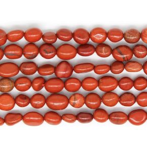 MJDCB Natural Irregular Shape Stone Beads 6-8mm India Agate Gemstone Energy Cured for Jewelry Making Necklaces