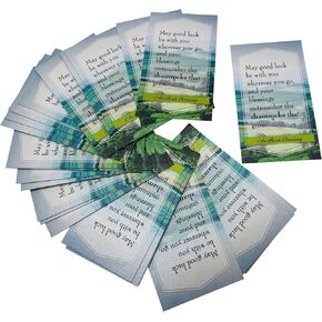 Westmon Works Irish Blessing Holy Card Bulk Set with Prayer from Ireland Pack of 25