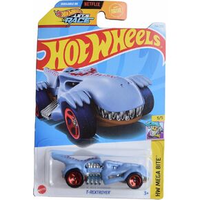 Hot Wheels T-Rextroyer, HW Mega Bite 5/5 [Blue] 114/250