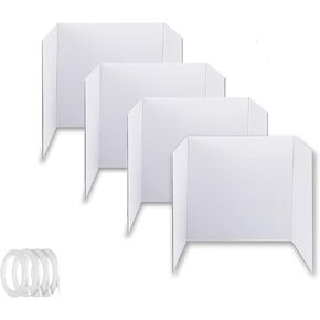 4PCS Trifold Poster Board Presentation Board Science Fair Display Boards