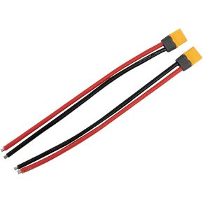 Amass XT60 Connector Pigtail Male XT60H Plug 20cm 12AWG Silicon Wire for RC Lipo Battery FPV Drone (XT60 Male)