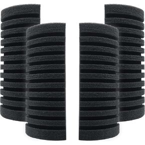 Aquarium Sponge Filter Replacement Sponges (4-Pack) for Models:SF-A22,SF-E22,SF-U22 Larger Size