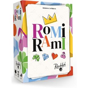 Romi Rami | Rummy Inspired Card Game | Ages 8+ | 2 to 4 Players | 30 Minutes