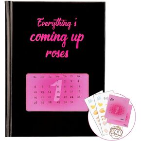 MOYOM 2025-2026 Notebook Journal & Daily Calendar Affirmation Cards Set, B6 Hardcover Notebook for Work, Study, Travel, Business, Personal Diary, Goal Setting, Motivation for Women