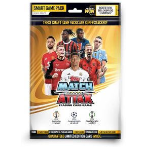 Topps UEFA Champions League Match Attax 24/25 Trading and Collectible Card Game - Smart Game Pack