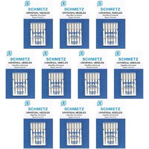 SCHMETZ Universal Sewing Machine Needles - Heavy Duty Multi Purpose Sewing Needle, Size 100/16, 5-Needle Card, Pack of 5