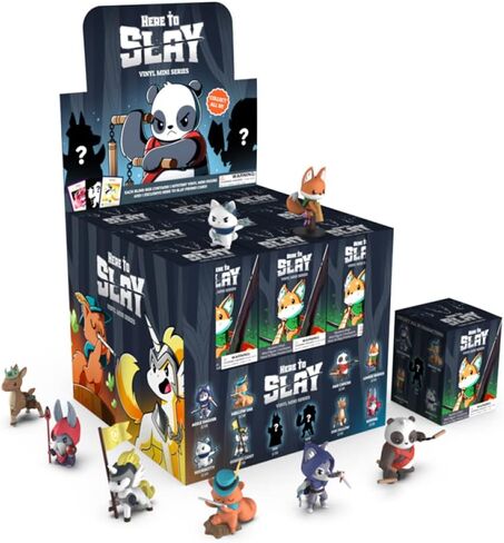 TeeTurtle Unstable Games - Here to Slay: Vinyl Mini Series Blind Box - Includes mystery vinyl figure toy and exclusive holographic promo card in Saudi Arabia