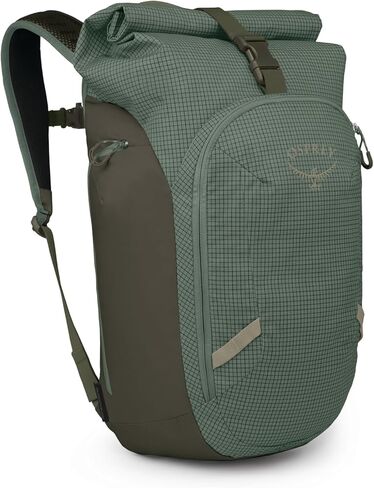 Osprey Transporter Roll Top Commuter Backpack, Raven Black in Kuwait