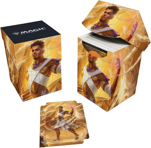 Ultra Pro - Aetherdrift Sita Varma, Masked Racer 100+ Deck Box® for Magic: The Gathering, Deck Holder, MTG Accessory, Trading Card Case, Magic The Gathering D&D TCG Storage Box in Saudi Arabia