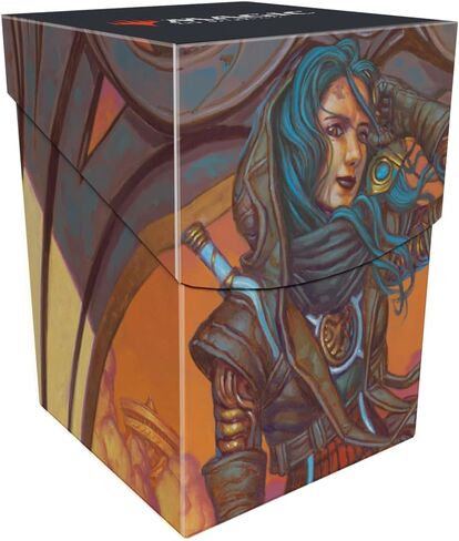 Ultra Pro - Aetherdrift Far Fortune ، End Boss 100+ Deck Box® for Magic: The Gathering ، Host Deck ، ملحق MTG ، علبة بطاقة التداول ، Magic the Gathering D&D TCG Box in Saudi Arabia