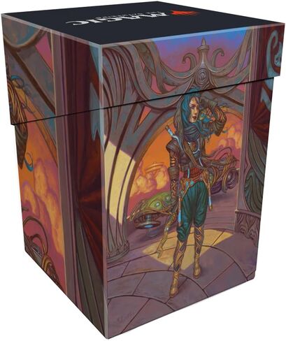 Ultra Pro - Aetherdrift Far Fortune ، End Boss 100+ Deck Box® for Magic: The Gathering ، Host Deck ، ملحق MTG ، علبة بطاقة التداول ، Magic the Gathering D&D TCG Box in Saudi Arabia