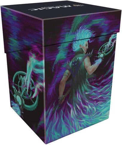 Ultra Pro - Aetherdrift Sita Varma, Masked Racer 100+ Deck Box® for Magic: The Gathering, Deck Holder, MTG Accessory, Trading Card Case, Magic The Gathering D&D TCG Storage Box in Saudi Arabia