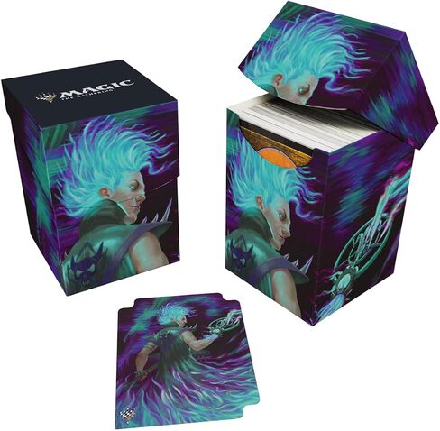 Ultra Pro - Aetherdrift Sita Varma, Masked Racer 100+ Deck Box® for Magic: The Gathering, Deck Holder, MTG Accessory, Trading Card Case, Magic The Gathering D&D TCG Storage Box in Saudi Arabia