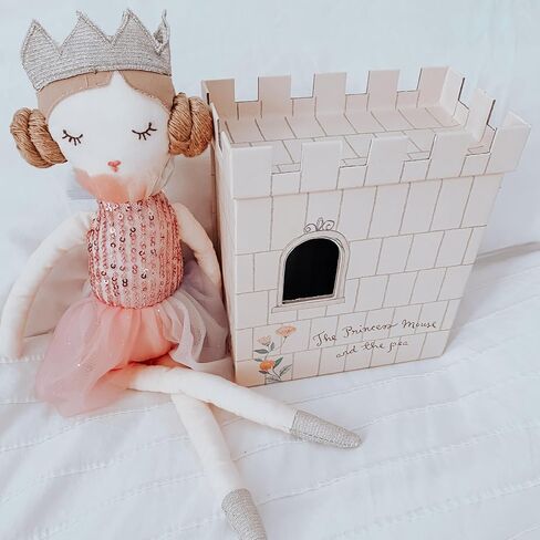 MON AMI Magali Rainbow Princess – 15", Soft & Elegant Stuffed Plush Princess Doll for Kids of All Ages, Use as Toy or Room Décor in Saudi Arabia