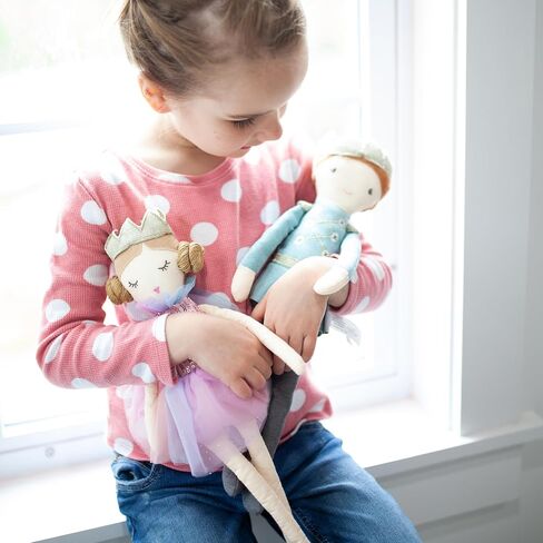 MON AMI Magali Rainbow Princess – 15", Soft & Elegant Stuffed Plush Princess Doll for Kids of All Ages, Use as Toy or Room Décor in Saudi Arabia
