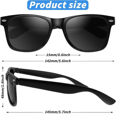 40/100/150 PCS Black Sunglasses Party Favors, Wedding Sunglasses Boys Girls Summer Beach Pool Birthday Supplies in Kuwait