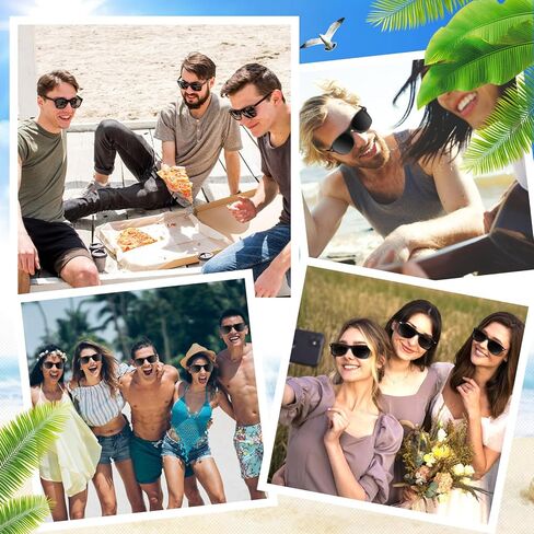 40/100/150 PCS Black Sunglasses Party Favors, Wedding Sunglasses Boys Girls Summer Beach Pool Birthday Supplies in Kuwait