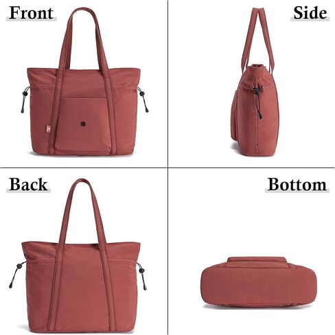 AOCINA 16L Tote Bag for Women Work with Zipper Womens Casual Shoulder Bags for Gym Beach Travel Shopping in Saudi Arabia