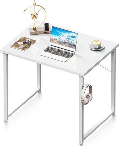 Coleshome 48 Inch Computer Desk, Modern Simple Style Desk for Home Office, Study Student Writing Desk, Vintage in Saudi Arabia