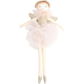 MON AMI Adele Small White Angel Stuffed Doll – 15", Soft & Cuddly Plush Doll, Use as Toy or Room Decor, Great Gift for Kids of All Ages