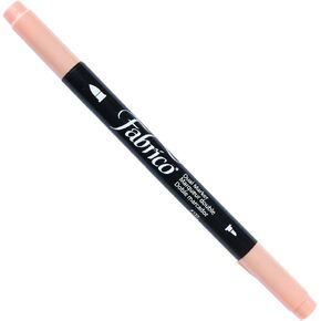Tsukineko Dual-Ended Fabrico Marker Color-Fast, Apricot (Pack of 2)