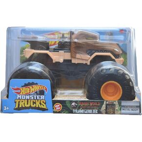Hot Wheels Monster Trucks Tyrannosaurus Rex ، 1:24 Die Die Cast 2021
