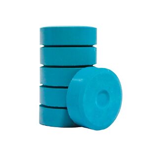 Jack Richeson - 101325 Giant Tempera Paint Cakes, 2-1/4 x 3/4 Inches, Turquoise, Set of 6