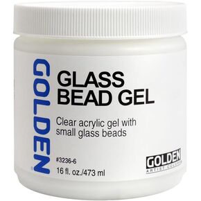 Golden Acryl Med 16 Oz Glass Bead Gel