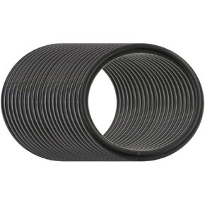 BIKICOCO 1-1/2'' Metal O-Ring Buckle Connector Round Loops Non Welded for Bags Webbing Purse and Belt Straps, Black, Pack of 20