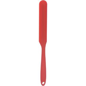 HARFINGTON 1Pcs Silicone Spatula Scraper 9.45" Reusable Non-Stick Flexible Spatulas for Epoxy Resin Liquid Paint Arts DIY Crafts, Light Pink