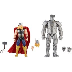 Marvel Legends Series Thor vs Destroyer, Avengers 60th Anniversary Collectible 6-Inch Action Figures, 5 Accessories
