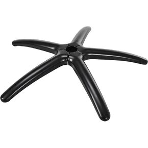Frassie 28 Inch Heavy Duty Office Gaming Chair Metal Base Replacement Part, Wide Chair Legs Computer Desk Chair Base