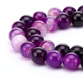1 Strand Adabele Natural Green Jade Healing Gemstone 8mm Round Loose Beads Gem Stone Spacer (44-47pcs) for Jewelry Making GS15-8