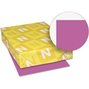 Neenah Paper 22871 Color Cardstock, 65lb, 8 1/2 x 11, Planetary Purple, 250 Sheets