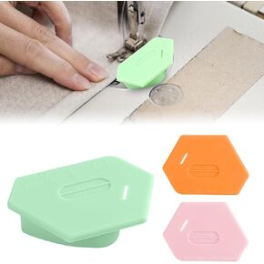 3pcs Magnetic Seam Guide for Sewing Machine, Multi-Purpose Seam Guide Hemmer, Universal Sewing Accessory Sewing Magnetic Seam Guide