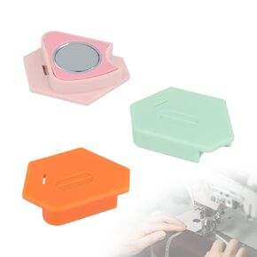 3 PCS Magnetic Seam Guide, Multifunctional Magnetic Seam Guide for Sewing Machine with Scale, Sewing Accessories Supplies Universal Sewing Accessory and Supplies for Magnet Making Machines