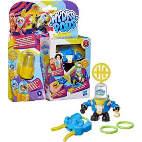 Hasbro Hydro Pods Shark Aqua Armor, Mech Suit Battle Set, Water Activated Surprise Pirate Toys for 6 Year Old Boys & Girls