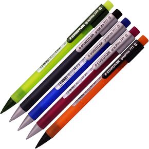 Staedtler Graphite 777 Drafting Mechanical Pencils 5 pk, 0.5 mm widths (Pack of 5 Pencils)