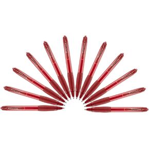 Paper Mate 1746326 Gel Pens, Medium (0.7mm), Red, 12 Count