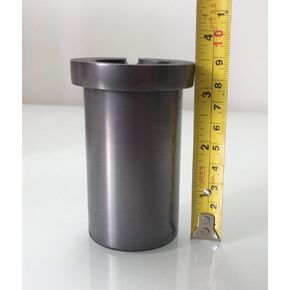 OTOOLWORLD 99.9% Pure Graphite Crucible Metal Melting Gold Silver Scrap Casting Ingot Mould (5kg Graphite Crucible)