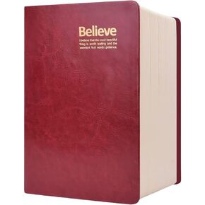 Sayeec سميكة المبطنة دفتر Notebook 720 صفحات المجلات الجلدية لكتابة B6 Soft Cover College المحكم 360 ورقة ورقة مبطنة بالمذكرات الشخصية الهدية اليومية اليومية للرجال ملاحظات العمل
