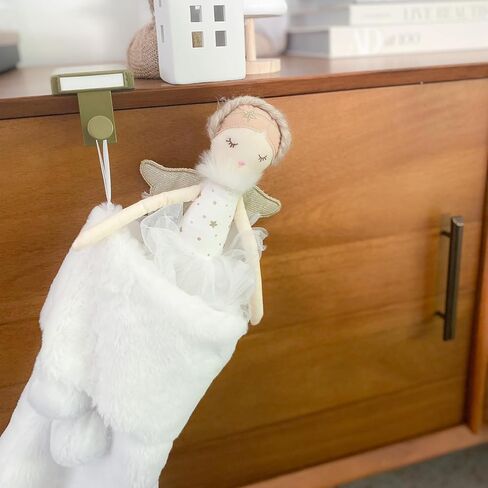 Mon Ami Adele Small White Angel Stuffed Doll - 15 "، دمية رائعة ومحبوبة ، استخدم كصديقة للألعاب أو ديكور الغرفة ، هدية رائعة للأطفال من جميع الأعمار in Saudi Arabia