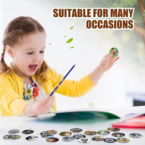 Jetec 300 Pcs Scratch and Sniff Sticker for Kids Animal Scented Stickers Reward Smelly Stickers for Student Teacher Incentive Motivational Wildlife Animals Positive Stickers Classroom Chart School in Kuwait