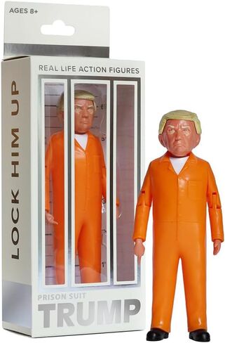 FCTRY Prison Trump Real Life Political Action Figure: Collectible Figurine Perfect for Collectors, Gag Gift, Funny Idea & Souvenirs in Saudi Arabia