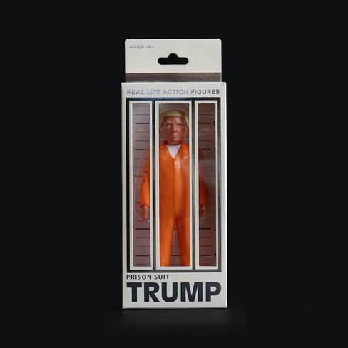 FCTRY Prison Trump Real Life Political Action Figure: Collectible Figurine Perfect for Collectors, Gag Gift, Funny Idea & Souvenirs in Saudi Arabia