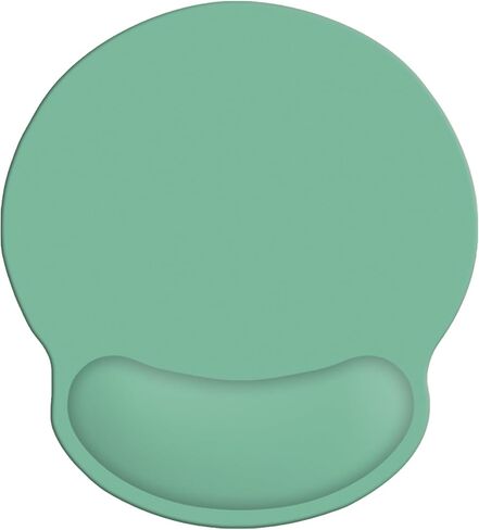 Mouse Pad with Wrist Rest, Ergonomic Gaming Mouse Pad, Comfortable Mouse Pads for Computer, Laptop, Office & Home, Easy Typing & Pain Relief, 9.8 X 8.8 Inch (White) in Saudi Arabia