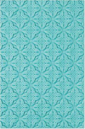 3-D Textured Impressions Embossing Folder Geometric Flowers in Saudi Arabia